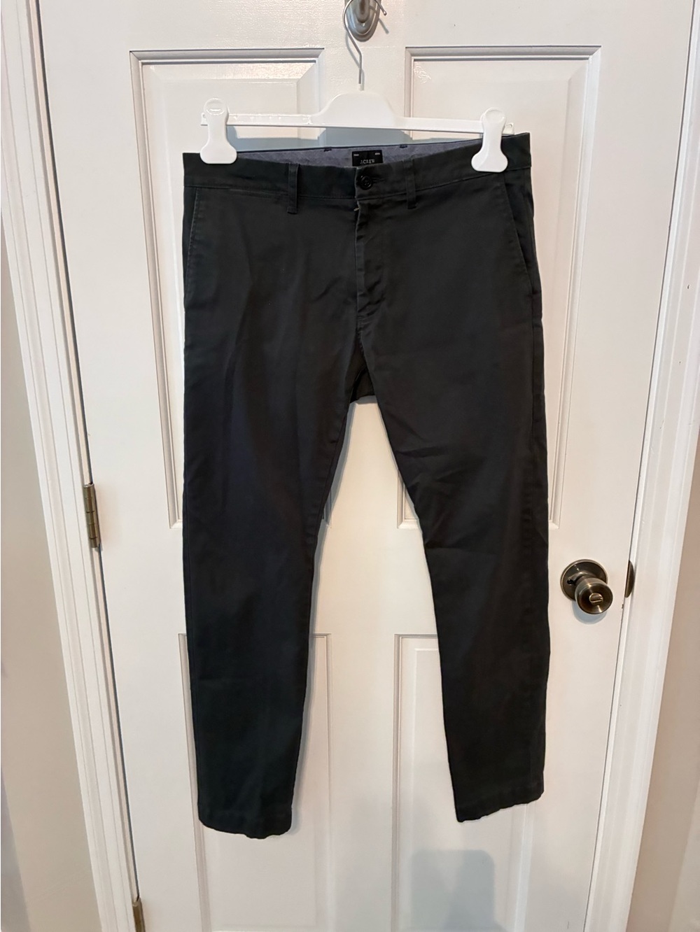 J crew men’s pants, charcoal gray, size 30/30
